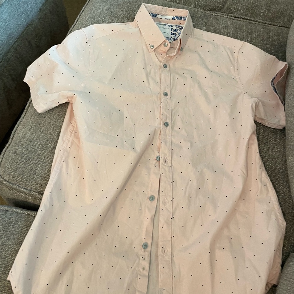 Cotton short sleeve shirt